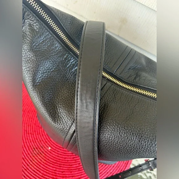 MICHAEL KORS PEBBLED LEATHER  FULTON SPORT CROSSBODY MESSENGER BAG. PRISTINE! - Picture 13 of 13